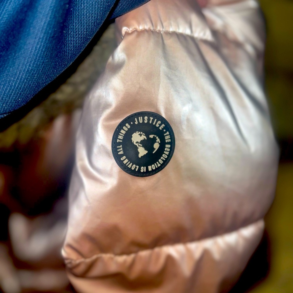 Justice girls winter jackets size M - Picture 7 of 12